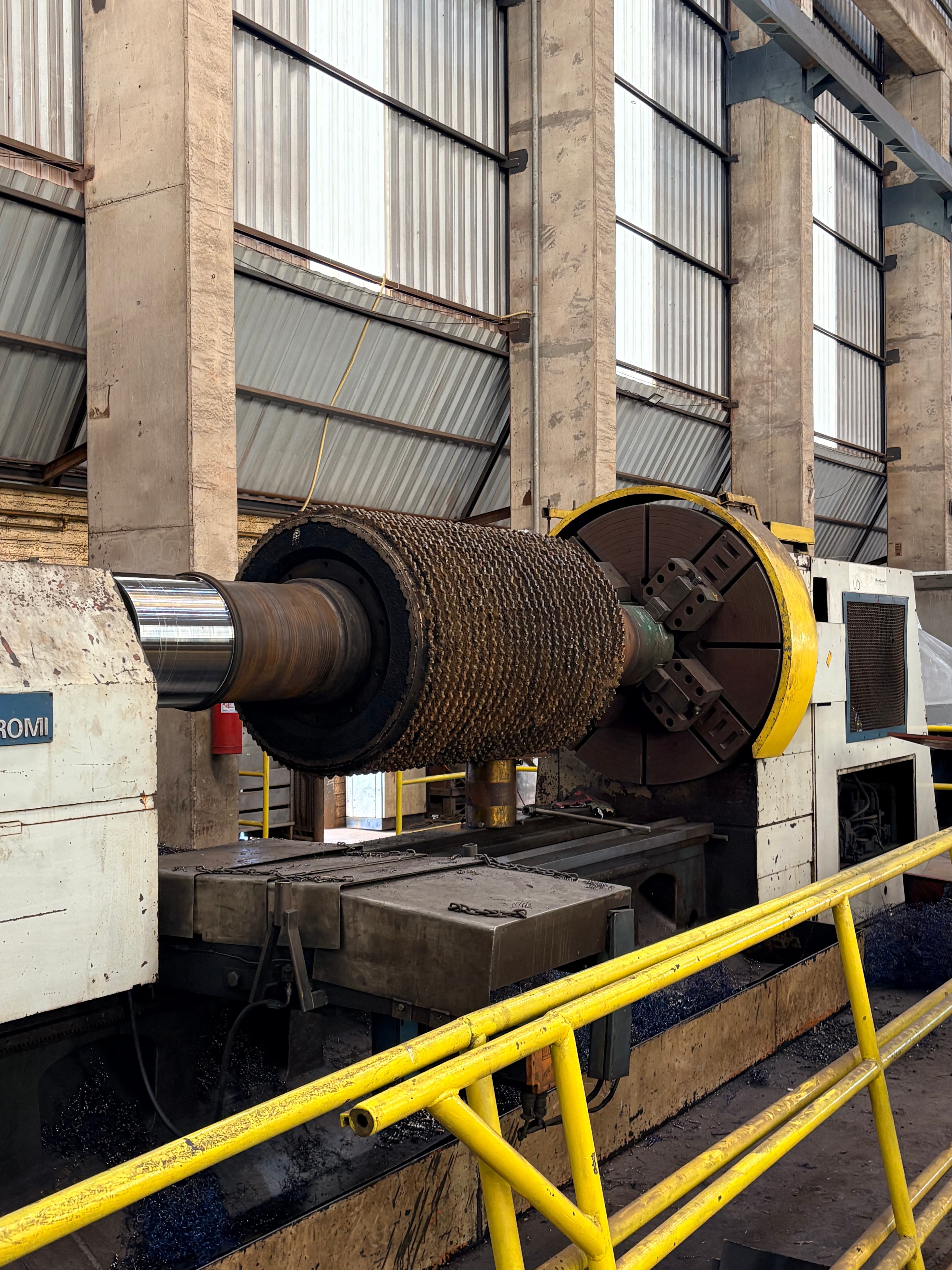 Usinagem leve e pesada